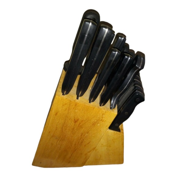 Oneida Dining Oneida Kitchen Knife Block Set 6 Pieces Poshmark